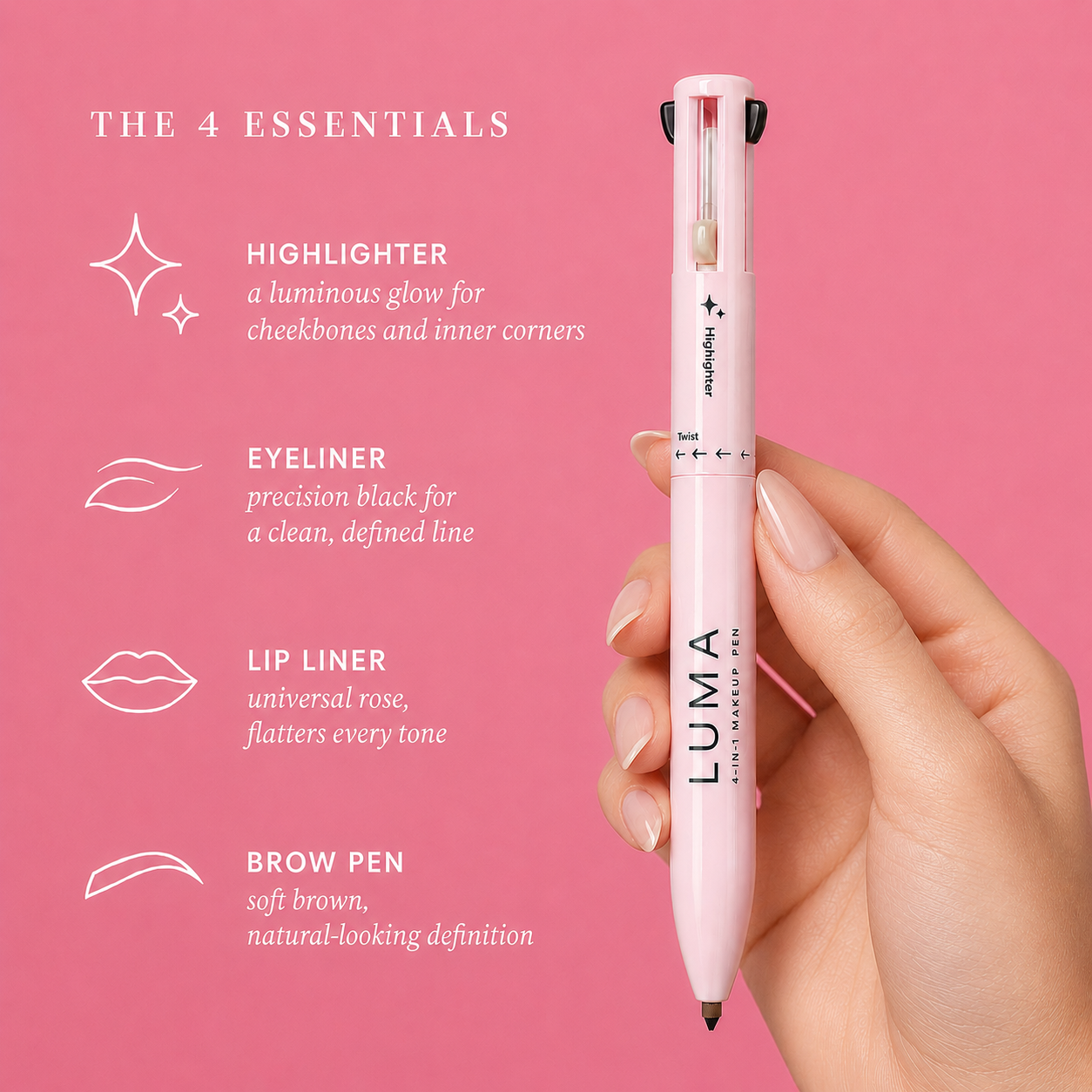 Luma 4-in-1 Beauty Pen